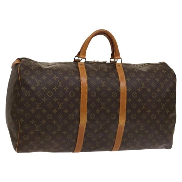 LOUIS VUITTON Monogram Keepall 60 Boston Bag - Picture 1 of 15